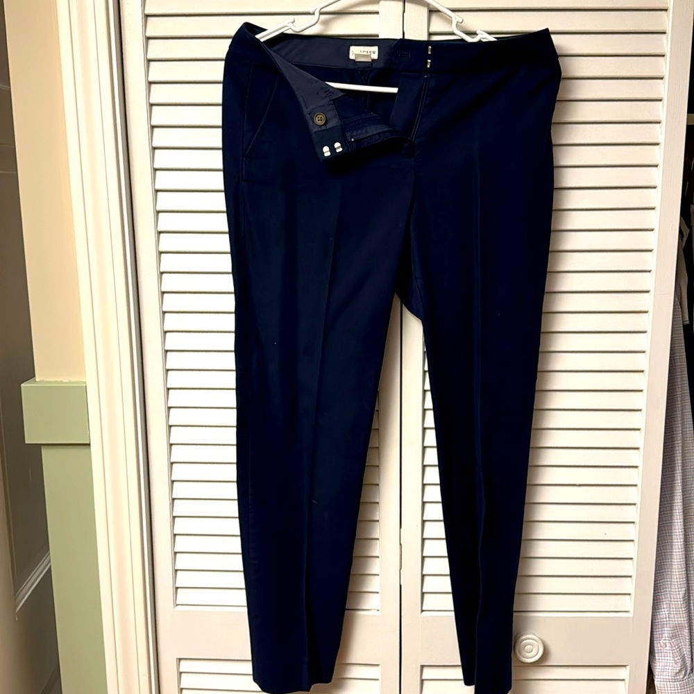 J. By J. Crew Navy Suit Pants - Size 6